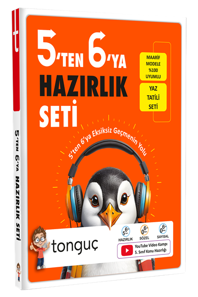 Tonguç 5 ten 6 ya Hazırlık Seti Tonguç Akademi