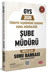 Data 2024 GYS Türkiye Taşkömürü Kurumu Genel Müdürlüğü Şube Müdürü Ortak Alan Soru Bankası Görevde Yükselme Data Yayınları