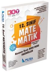 Muba 12. Sınıf Matematik KET Kazanım Sıralı Ders Fasikülleri Muba Yayınları