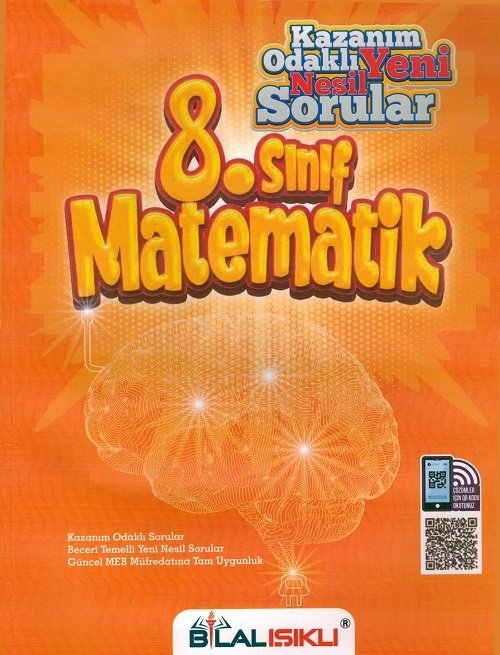 Bilal Işıklı 8. Sınıf Matematik Kazanım Odaklı Soru Bankası Bilal Işıklı Yayınları