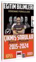 Yargı 2025 KPSS Eğitim Bilimleri Öğrenme Psikolojisi Çıkmış Sorular Çözümlü - Ömer Ekici Yargı Yayınları