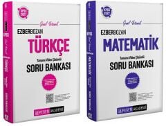 Pegem 2027 KPSS Türkçe + Matematik Ezberbozan Soru Bankası 2 li Set Pegem Akademi Yayınları