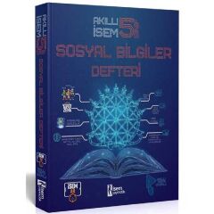 SÜPER FİYAT - İsem 5. Sınıf Akıllı İsem Sosyal Bilgiler Defteri İsem Yayıncılık