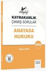 Temsil 2026 İMTİYAZ Kaymakamlık Anayasa Hukuku Çıkmış Sorular 2. Baskı - Metin Kaya Temsil Kitap Yayınları