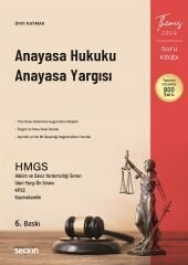 Seçkin 2026 THEMİS HMGS Hakimlik Anayasa Hukuku Anayasa Yargısı Soru Kitabı Çözümlü 6. Baskı - Ümit Kaymak Seçkin Yayınları