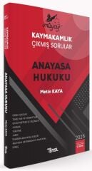 Temsil 2025 İMTİYAZ Kaymakamlık Anayasa Hukuku Çıkmış Sorular 2. Baskı - Metin Kaya Temsil Kitap Yayınları