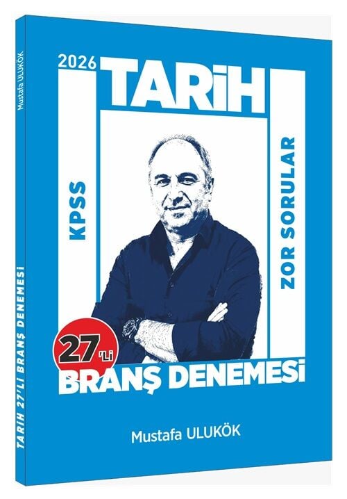 Mustafa Ulukök 2026 KPSS Tarih 27 Deneme Mustafa Ulukök
