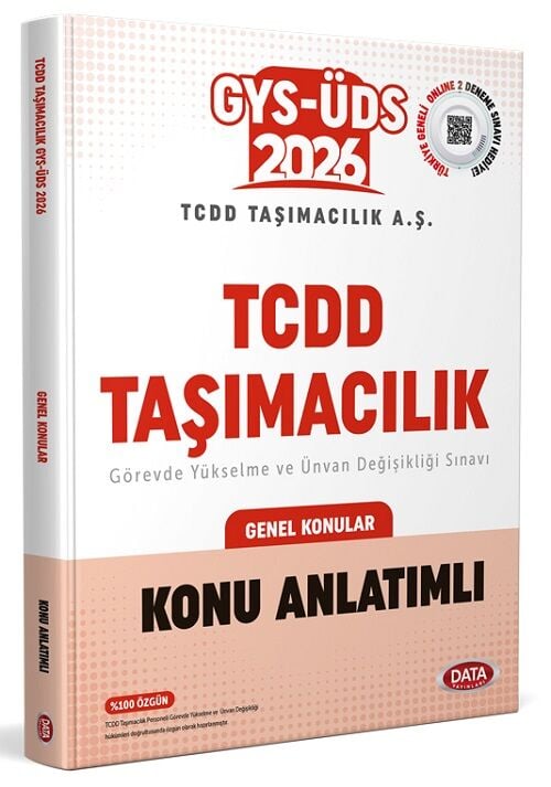 Data 2026 GYS ÜDS TCDD Taşımacılık Genel Konular Konu Anlatımı Görevde Yükselme Ünvan Değişikliği Data Yayınları