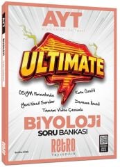 Retro YKS AYT Biyoloji Ultimate Soru Bankası Çözümlü - Bediha Köse Retro Yayıncılık