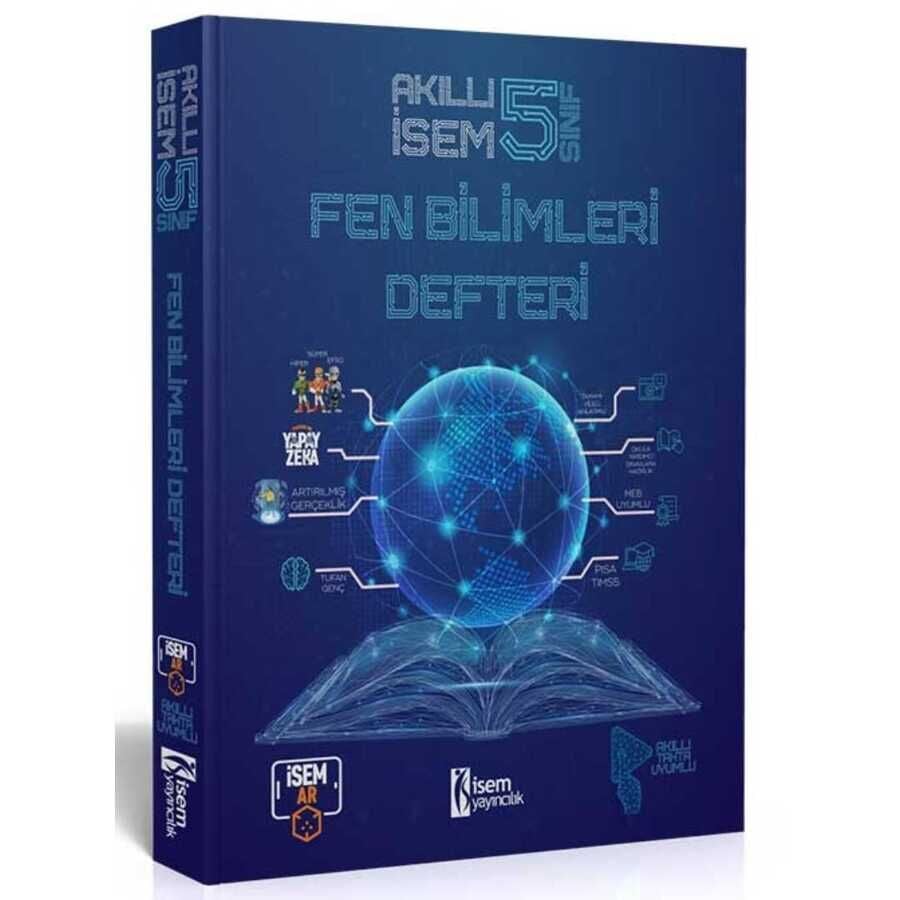 SÜPER FİYAT - İsem 5. Sınıf Akıllı İsem Fen Bilimleri Defteri İsem Yayıncılık