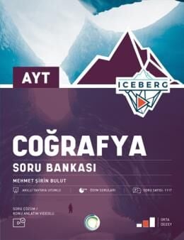 Okyanus YKS AYT Coğrafya Iceberg Soru Bankası Okyanus Yayınları