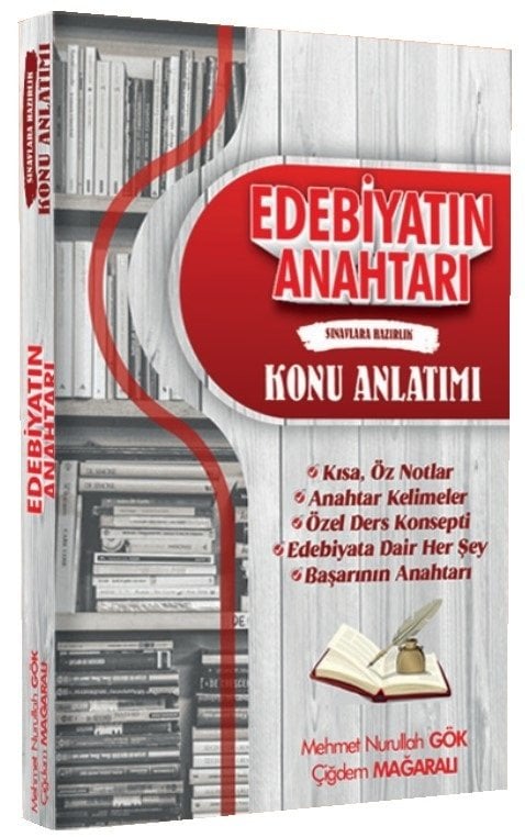 Mehmet Nurullah Gök ÖABT AYT Edebiyatın Anahtarı Konu Anlatımı Mehmet Nurullah Gök, Çiğdem Mağaralı