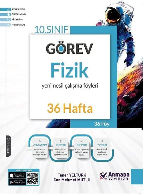 Armada 10. Sınıf Fizik Görev Yeni Nesil Çalışma Föyleri Armada Yayınları