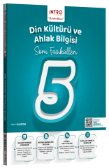 İntro 5. Sınıf Din Kültürü ve Ahlak Bilgisi Soru Fasikülleri İntro Yayınları