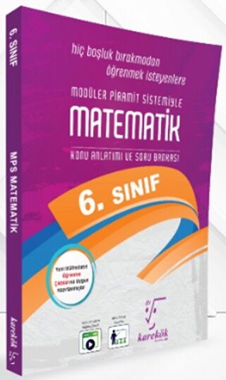 Karekök 6. Sınıf Matematik MPS Konu Anlatımlı Soru Bankası Karekök Yayınları