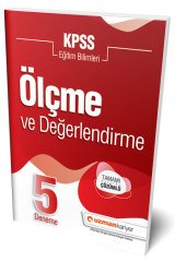 SÜPER FİYAT - Uzman Kariyer KPSS Eğitim Bilimleri Ölçme ve Değerlendirme 5 Deneme Çözümlü Uzman Kariyer Yayınları