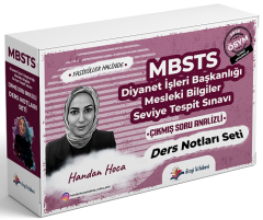 Dizgi Kitap MBSTS Ders Notları Seti 12 Fasikül - Handan Bulut Hoca Dizgi Kitap