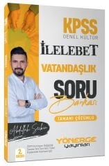 SÜPER FİYAT - Yönerge KPSS Vatandaşlık İlelebet Soru Bankası Çözümlü - Abdullah Seçkin Yönerge Yayınları