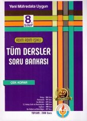 SÜPER FİYAT - Bilal Işıklı 8. Sınıf Tüm Dersler Soru Bankası Adım Adım Işıklı Bilal Işıklı Yayınları