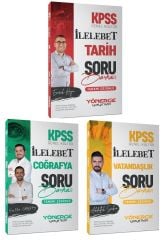 SÜPER FİYAT - Yönerge KPSS Tarih+Coğrafya+Vatandaşlık İlelebet Soru 3 lü Set Yönerge Yayınları