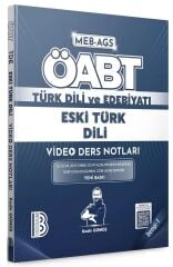 Benim Hocam ÖABT MEB-AGS Türk Dili ve Edebiyatı Eski Türk Dili Video Ders Notları Bengi-1 - Kadir Gümüş Benim Hocam Yayınları