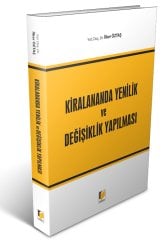 Adalet Kiralananda Yenilik ve Değişiklik Yapılması - İlker Öztaş Adalet Yayınevi