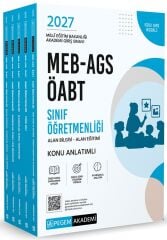 Pegem 2027 ÖABT MEB-AGS Sınıf Öğretmenliği Konu Anlatımlı Modüler Set Pegem Akademi Yayınları