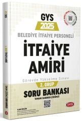 Data 2025 GYS Belediye Zabıta Personeli İtfaiye Amiri 2. Grup Soru Bankası Görevde Yükselme Data Yayınları
