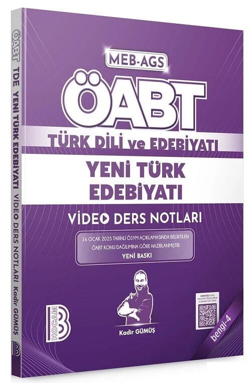 Benim Hocam ÖABT MEB-AGS Türk Dili ve Edebiyatı Yeni Türk Edebiyatı Video Ders Notları Bengi-4 - Kadir Gümüş Benim Hocam Yayınları