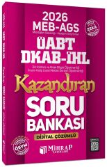 Mihrap 2026 ÖABT MEB-AGS Din Kültürü ve Ahlak Bilgisi Öğretmenliği Kazandıran Soru Bankası Çözümlü Mihrap Yayınları