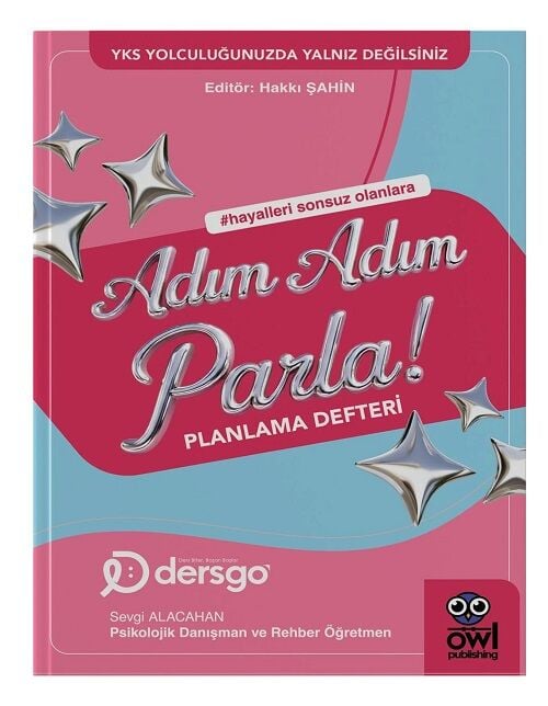 Owl Publishing YKS AYT TYT Adım Adım Parla Planlama Defteri Owl Publishing