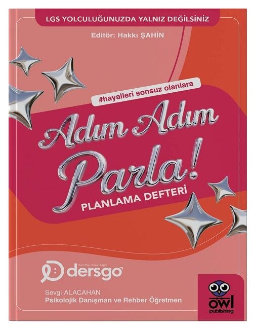 Owl Publishing LGS Adım Adım Parla Planlama Defteri Owl Publishing