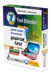 Çanta 7. Sınıf Fen Bilimleri 8 Öğrencilik Kutu Yaprak Test Çanta Yayınları