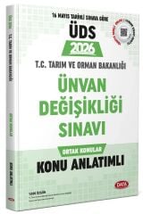 Data 2026 GYS ÜDS Tarım ve Orman Bakanlığı Ortak Konular Konu Anlatımlı Görevde Yükselme Ünvan Değişikliği Data Yayınları