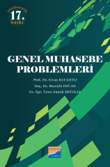 Siyasal Kitabevi Genel Muhasebe Problemleri 17. Baskı - Ercan Beyazıtlı Siyasal Kitabevi Yayınları