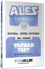 Yediiklim 2027 ALES MASTER Yaprak Test Çek Kopart Yediiklim Yayınları