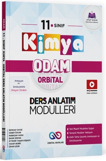 Orbital 11. Sınıf Kimya Odam Orbital Maarif Modeli Ders Anlatım Modülleri Orbital Yayınları