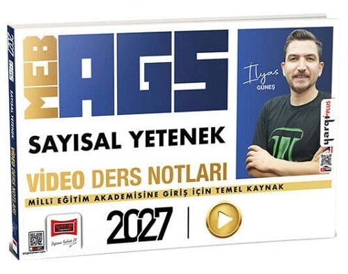 Yargı 2027 MEB-AGS Sayısal Yetenek Video Ders Notları - İlyas Güneş Yargı Yayınları