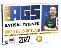 Yargı 2027 MEB-AGS Sayısal Yetenek Video Ders Notları - İlyas Güneş Yargı Yayınları