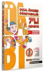 Benim Hocam ÖABT Okul Öncesi Öğretmenliği 7 Deneme Çözümlü - Can Köni Benim Hocam Yayınları