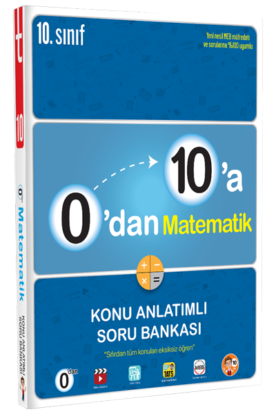 Tonguç 10. Sınıf 0 dan 10 a Matematik Konu Anlatımlı Soru Bankası Tonguç Akademi