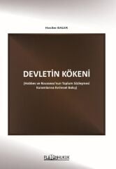 Platon Devletin Kökeni - Hasibe Baler Platon Hukuk Yayınları
