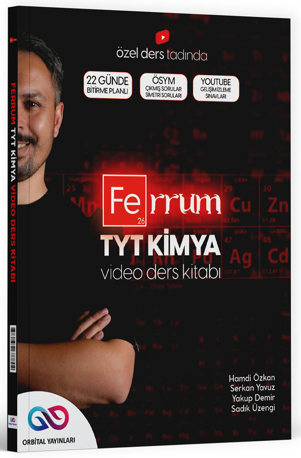 Orbital YKS TYT Kimya Ferrum Video Ders Kitabı Orbital Yayınları
