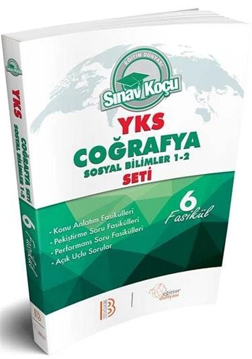 SÜPER FİYAT - Benim Hocam YKS AYT Coğrafya Sosyal Bilimler 1-2 Sınav Koçu Konu Anlatımlı Fasikül Seti Benim Hocam Eğitim Dünyası Yayınları