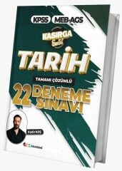 TKM Akademi 2026 KPSS MEB-AGS Tarih Kasırga 22 Deneme Çözümlü - Kadir Koç TKM Akademi