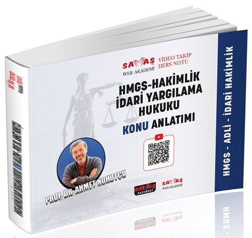 Savaş HMGS Hakimlik Kampı İdari Yargılama Hukuku Konu Anlatımı - Ahmet Nohutçu Savaş Yayınları