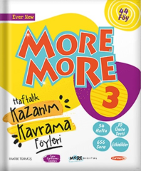 Kurmay ELT More and More English 3 Haftalık Kazanım Kavrama Föyleri Kurmay ELT Yayınları