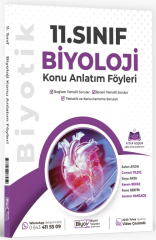 Biyotik 11. Sınıf Biyoloji Konu Anlatım Föyleri Biyotik Yayınları