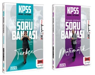 Yargı 2025 KPSS Türkçe+Matematik Soru Bankası 2 li Set Yargı Yayınları