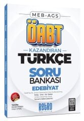 Retro ÖABT MEB-AGS Türkçe Öğretmenliği Edebiyat Kazandıran Soru Bankası Çözümlü - Kevser Evsen Retro Yayıncılık